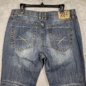 Axel‎ Jeans Griswold Slim Straight Mens Size 36x32 Blue Denim